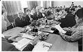 Image of Seattle delegates meeting with Mayor Vahid Kazimov in Tashkent, Uzbekistan, April 14, 1983