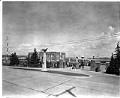 Image of Sand Point Naval Air Station entrance, Seattle, circa 1940