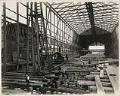 Image of Construction of ship shed for battleship USS Nebraska, Moran Brothers shipyard, 1902