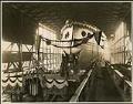 Image of Battleship Nebraska before launch at Moran Brothers shipyard, Seattle, October 1904