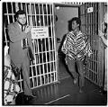 Image of Franklin High School sit-in defendant Carl Miller at King County jail, April 1968