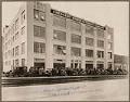 Image of Sales employees outside Crescent Manufacturing Company, Seattle, 1923