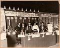 Image of Employees with Crescent Manufacturing Company products at a coffee exhibit in Bellingham, 1922