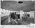 Image of Construction inside the Space Needle restaurant and observation deck, March 14, 1962