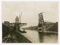 Image of Montlake Bridge under construction, Seattle, March 11, 1925