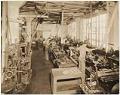 Image of Pacific Net & Twine employees working in machine shop, Seattle, circa 1930