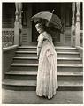 Image of Mrs. Sam Crawford in costume at Founders' Day Ball, Seattle, November 1925