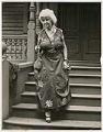 Image of Mrs. Thomas Burke in costume at Founders' Day Ball, Seattle, November 1925