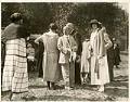 Image of Vivian Carkeek and others at Carkeek Park annual luncheon, Seattle, August 28, 1924