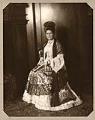 Image of Mrs. Rollins in costume at Founders' Day Ball, Seattle, circa 1912