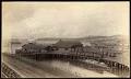 Image of King Street Coal Works dock on Elliott Bay, Seattle, circa 1885