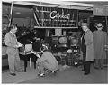 Image of Capehart TV display at the Bon Marché Northgate Store, Seattle, circa 1951