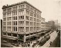 Image of The Bon Marche building at Second Avenue and Pike Street, Seattle, circa 1927