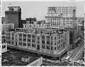 Image of Remodeling of the Bon Marché building on Second Avenue and Pike Street, Seattle, 1955