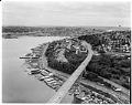Image of Aerial view of Aurora Bridge over Lake Union, Seattle, July 20, 1964