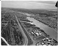Image of Aerial view of Harbor Island, Seattle, July 20, 1964