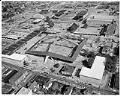 Image of Aerial view of the construction of the Seattle Center Coliseum, October 22, 1961