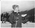 Image of Ski school student at Snoqualmie Summit, circa 1961
