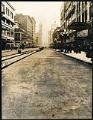 Image of Second Avenue during paving, Seattle, circa 1915<br />circa 1915