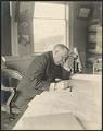 Image of David Rodgers at work, Skinner and Eddy Corporation shipyard, Seattle, circa 1918