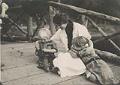 Image of Beatrice Renfro with Beatrice and Alfred, Jr. at Beaux Arts Village, circa 1910