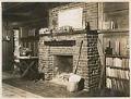 Image of Fireplace in living room at Renfro residence, Beaux Arts Village, circa 1910