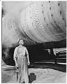 Image of Oscar Lindgren at Pacific Coast Cement Company, Seattle, circa 1953
