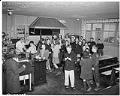 Image of Students in the lunchroom at Fauntleroy Grade School, Seattle, March 7, 1946
