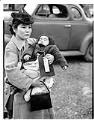 Image of Fumiko Hayashida and her daughter, Bainbridge Island, March 30, 1942