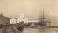 Image of West Seattle grain elevator, circa 1895