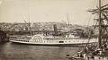 Image of East-facing view of Seattle and the Alaskan, 1888