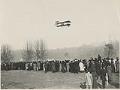 Image of Crowd watching Charles K. Hamilton at The Meadows, Georgetown, March 11, 1910