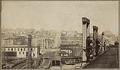 Image of Jackson Street looking east from waterfront, Seattle, circa 1892