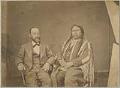 Image of Portrait of Henry Yesler and Chief Ouray, circa 1870