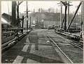 Image of West Spokane Street wooden trestle bridge, Seattle,  February 27, 1918