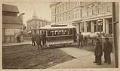 Image of Seattle Street Railway car on first day of service, Seattle, September 1884