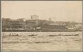 Image of Indigenous boat races on Elliott Bay, Seattle, circa 1912