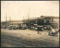 Image of Alaska Steamship Company at Piers 1 and 2, Seattle, circa 1898