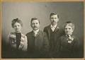 Image of Portrait of Irene, Thomas, Warren, and Margie French, Seattle, circa 1910