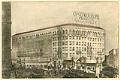 Image of Drawing of Orpheum theater, Seattle, circa 1927