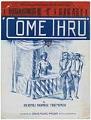 Image of Come Thru: Official Song of the Seattle Girls' War Relief Bazaar