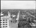 Image of Times Square Building during construction, Seattle, 1916