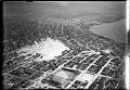 Image of Aerial view of Denny regrade area, Seattle, 1931