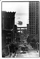 Image of Yesler Way at sunset, Seattle, September 23, 1983
