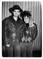 Image of Punk couple posing in Seattle, September 23, 1983