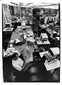 Image of Seattle Post-Intelligencer newsroom, September 23, 1983