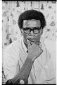Image of United Black Front president Dave Mills, Seattle, July 1969