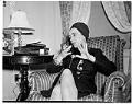 Image of Elsa Schiaparelli in Seattle, November 1940