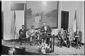 Image of Pastors leading memorial service for Martin Luther King, Jr., Seattle, April 4, 1968