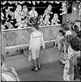 Image of Children watching carnival game at Fun Forest, Seattle Center, June 1963